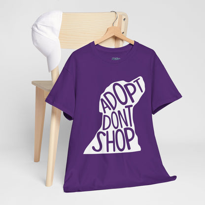 Adopt Don't Shop Unisex T-Shirt – Animal Rescue Awareness Tee