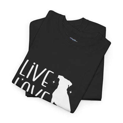 Live Love Rescue Dog Lover Unisex T-shirt