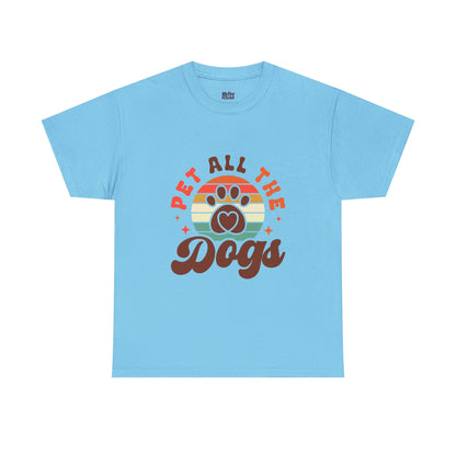Pet All the Dogs Unisex T-Shirts For Dog Lover