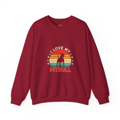 I Love My Pitbull Unisex Sweatshirts