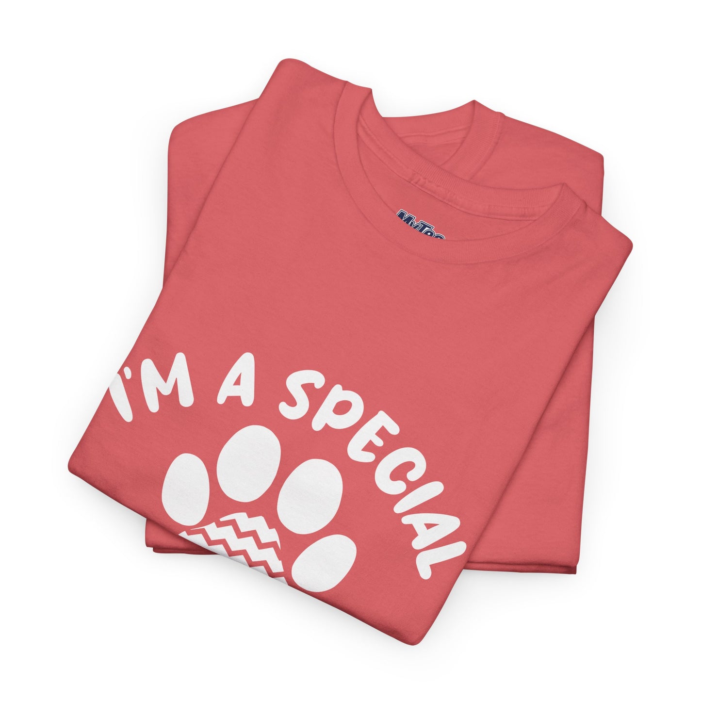 I'M A SPECIAL, DOG KIND OF SPECIAL Casual PAW Cotton T-shirt