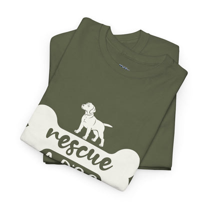 Rescue a Dog Unisex Cotton T-shirt | Dog Lover