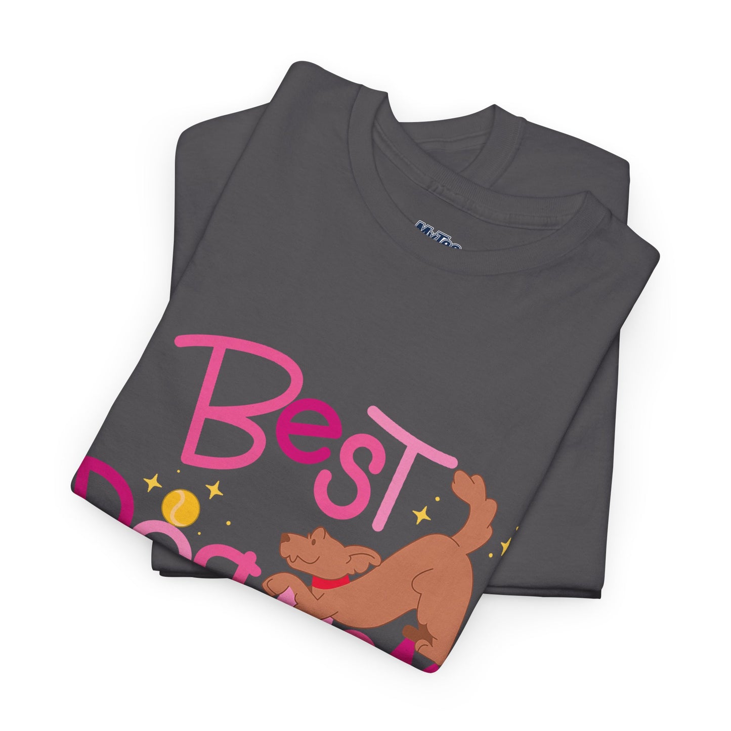 Best Dog Mom Ever Cotton T-Shirt For Proud Mothers