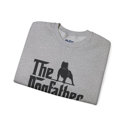 The Dogfather Crewneck Sweatshirt | Cozy Dog Dad Gift