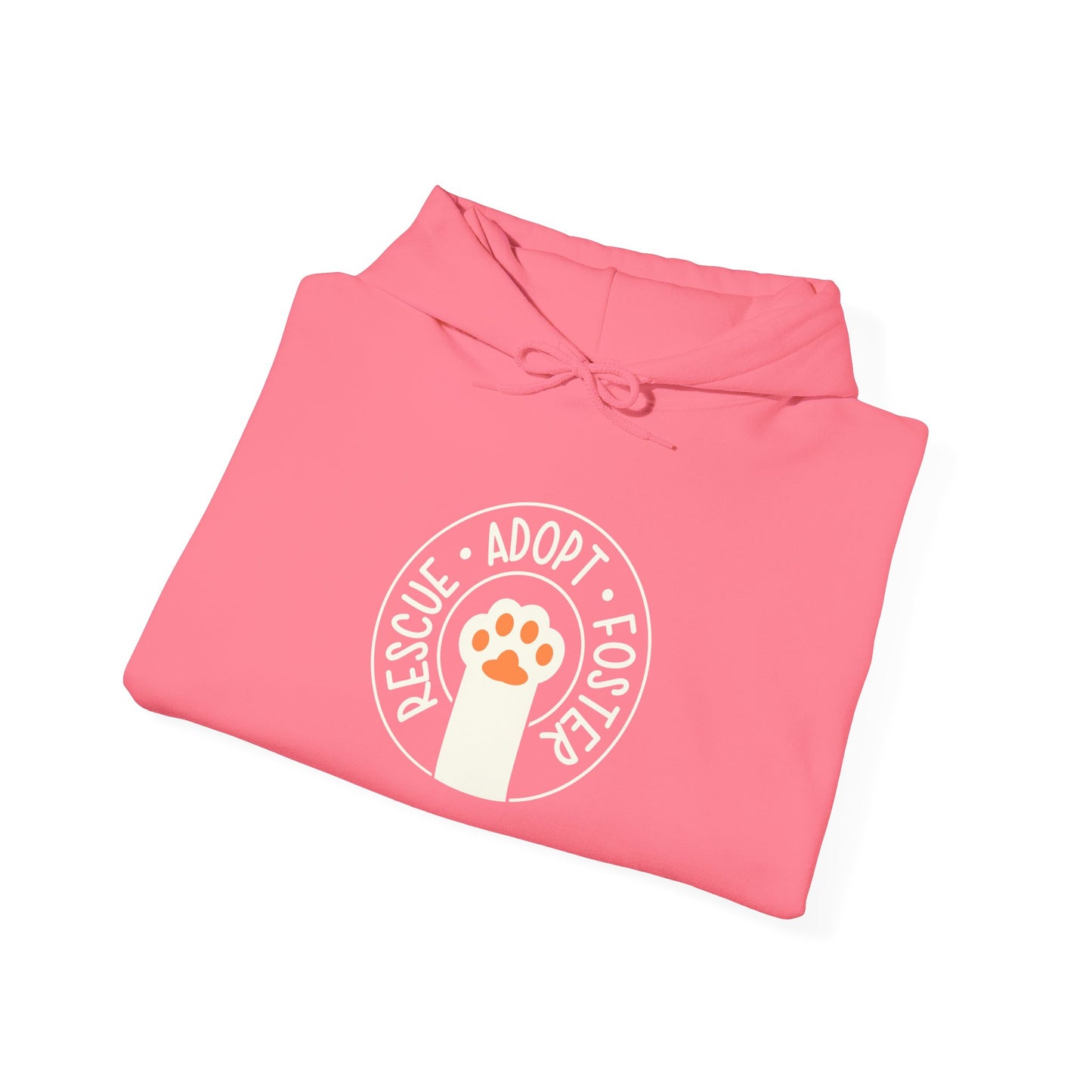 Rescue Adopt Foster Unisex Hoodie | Adoption Awareness