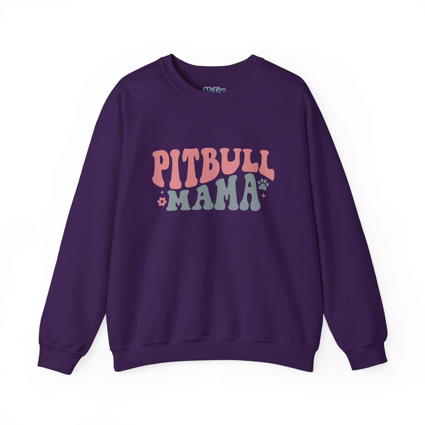 Pitbull Mama Crewneck Sweatshirt | Perfect Gift for Dog Mom
