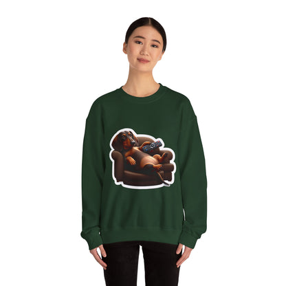 Dachshund Do Not Disturb Sweatshirt  – Unisex Lounge Mode On