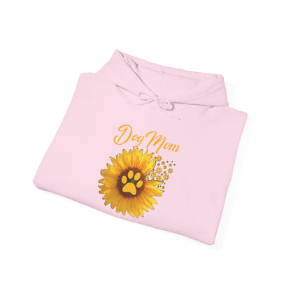 Sunflower Soul, Dog Mom Heart Hoodie
