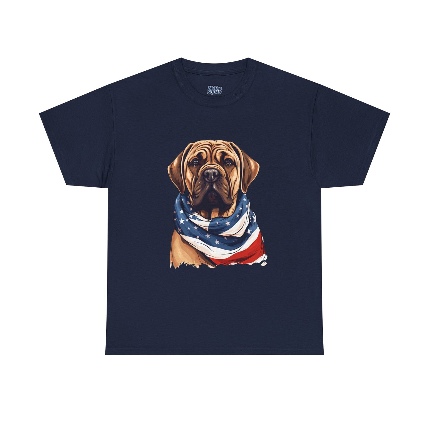 Patriotic Mastiff Unisex T-Shirt