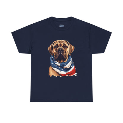 Patriotic Mastiff Unisex T-Shirt