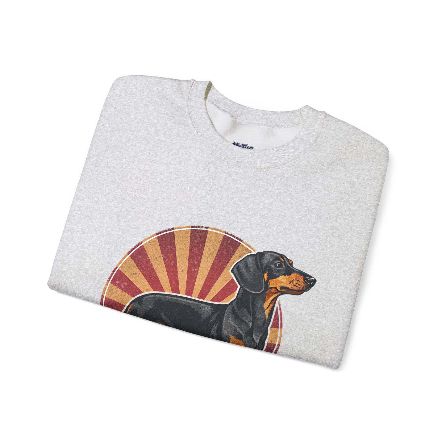 Dachshund Small But Mighty Sweatshirt – Fierce Pup Energy Pullover