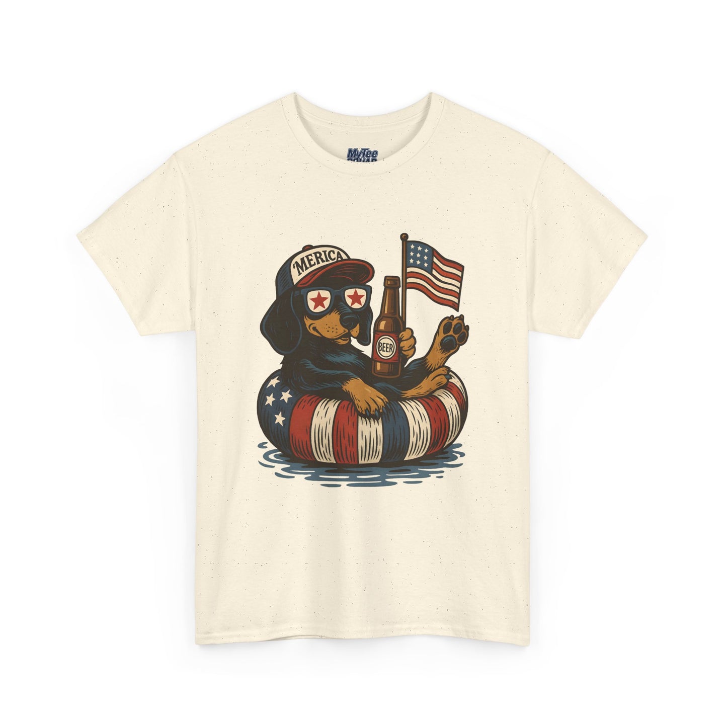 Patriotic Dachshund America Unisex T-Shirt