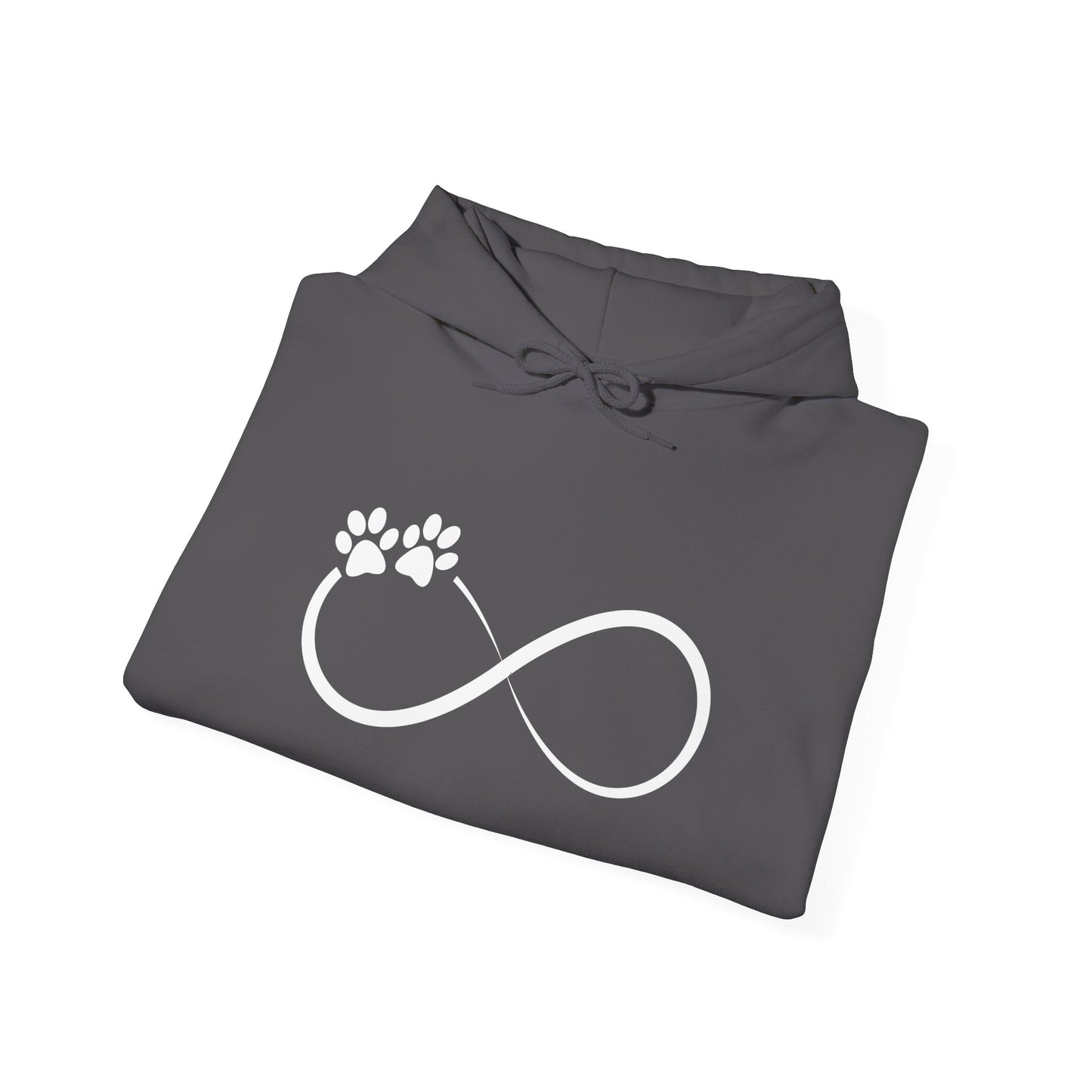 Infinity Paw Unisex Hoodie– Cozy & Timeless Love