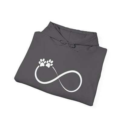 Infinity Paw Unisex Hoodie– Cozy & Timeless Love