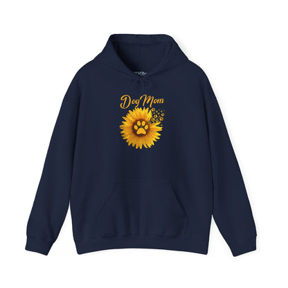 Sunflower Soul, Dog Mom Heart Hoodie