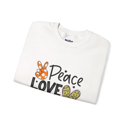 Peace, Love & Dogs Sweatshirt | Perfect Gift for Dog Lovers | Cozy Casual Wear | Pet Lover Apparel