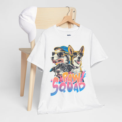 Paw Squad Unisex T-Shirt – Dog Crew Graphic Tee For Pet Lovers