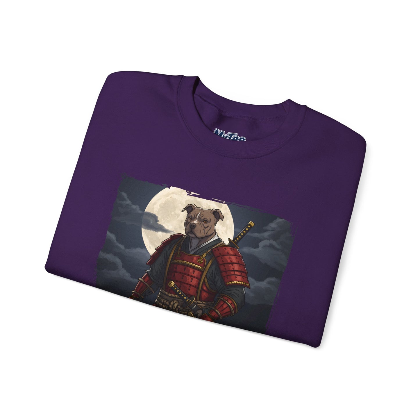 Pitbull Samurai Warrior Sweatshirt | Cozy Crewneck