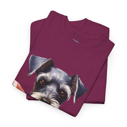 Patriotic Miniature Schnauzer Unisex T-Shirt