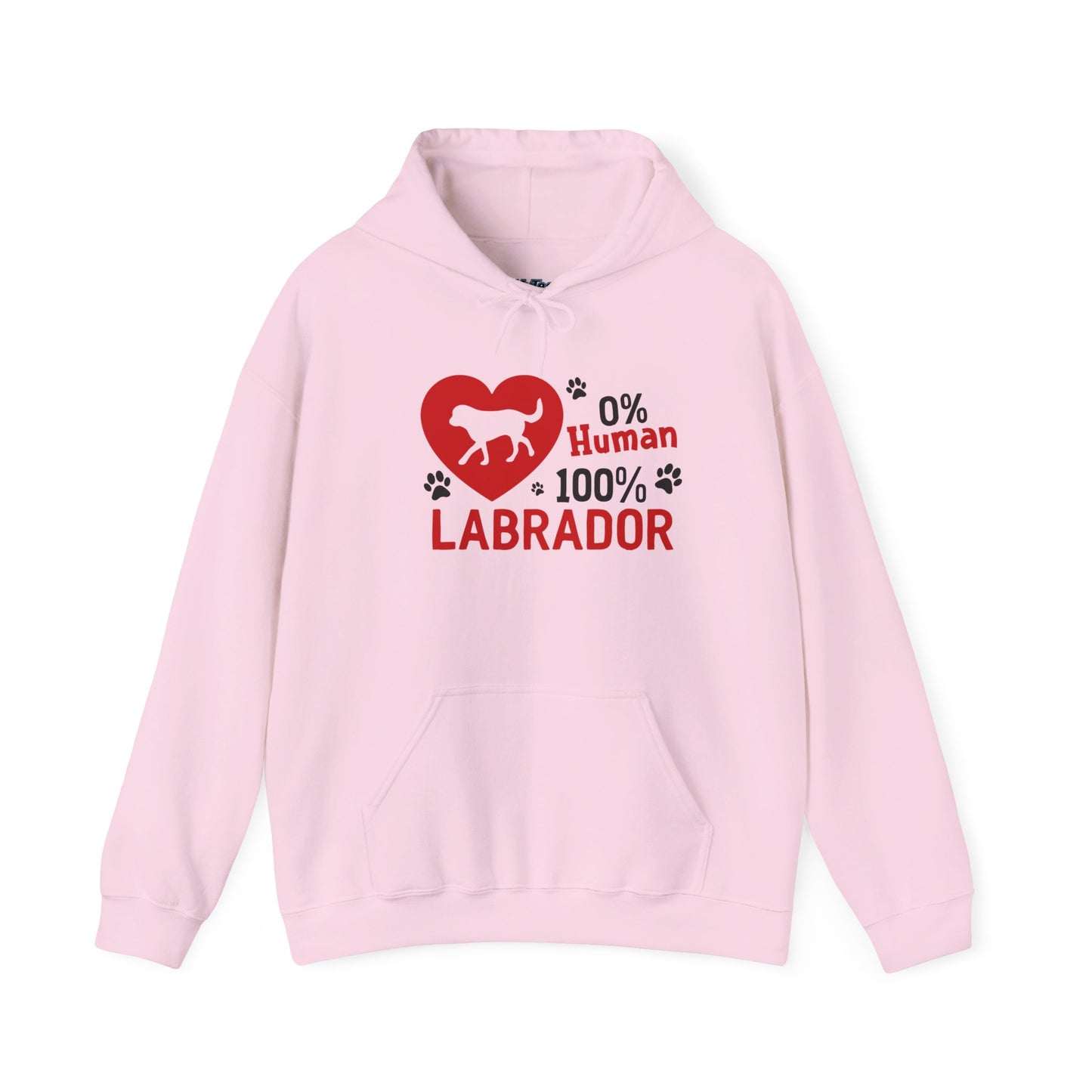 Labrador All The Way Unisex Hoodie – Zero Human, All Dog Energy