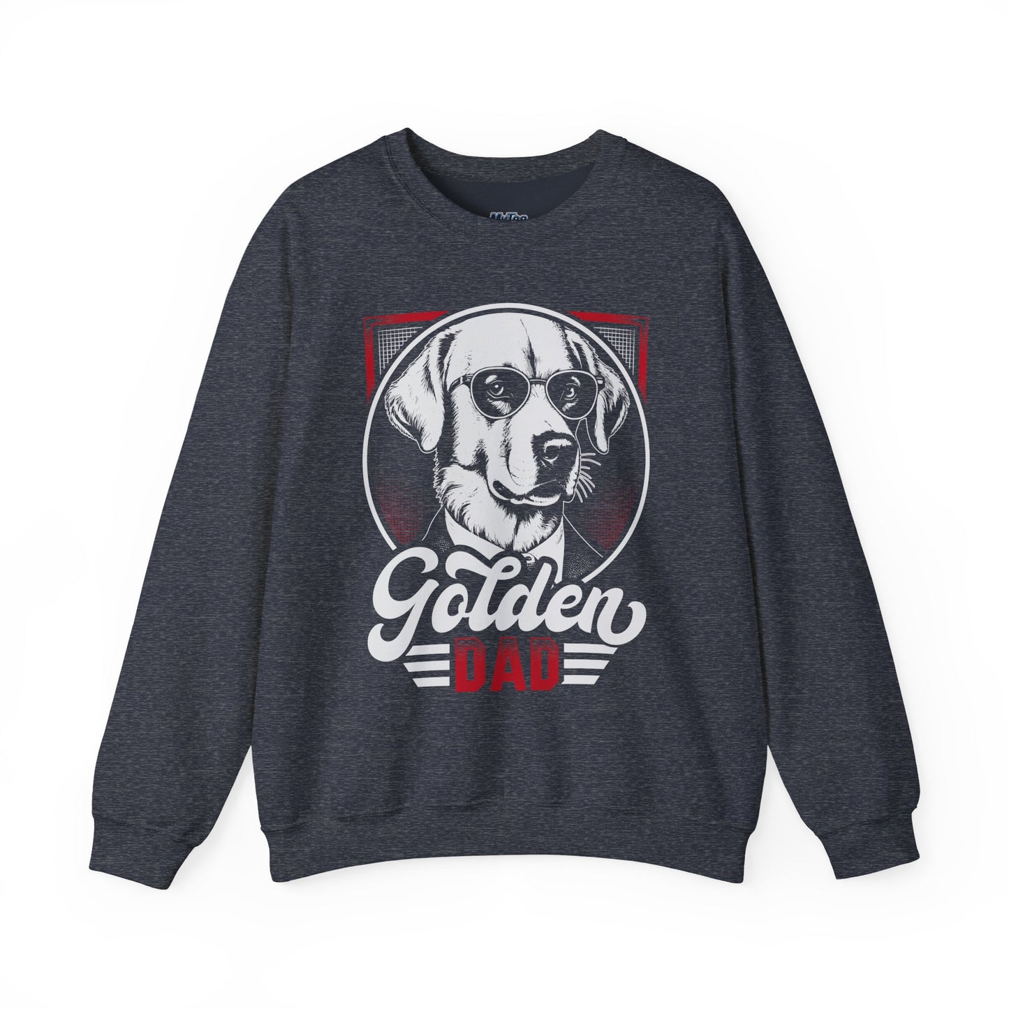 Golden Retriever Dad Sweatshirt | Retro Pet Lover Design