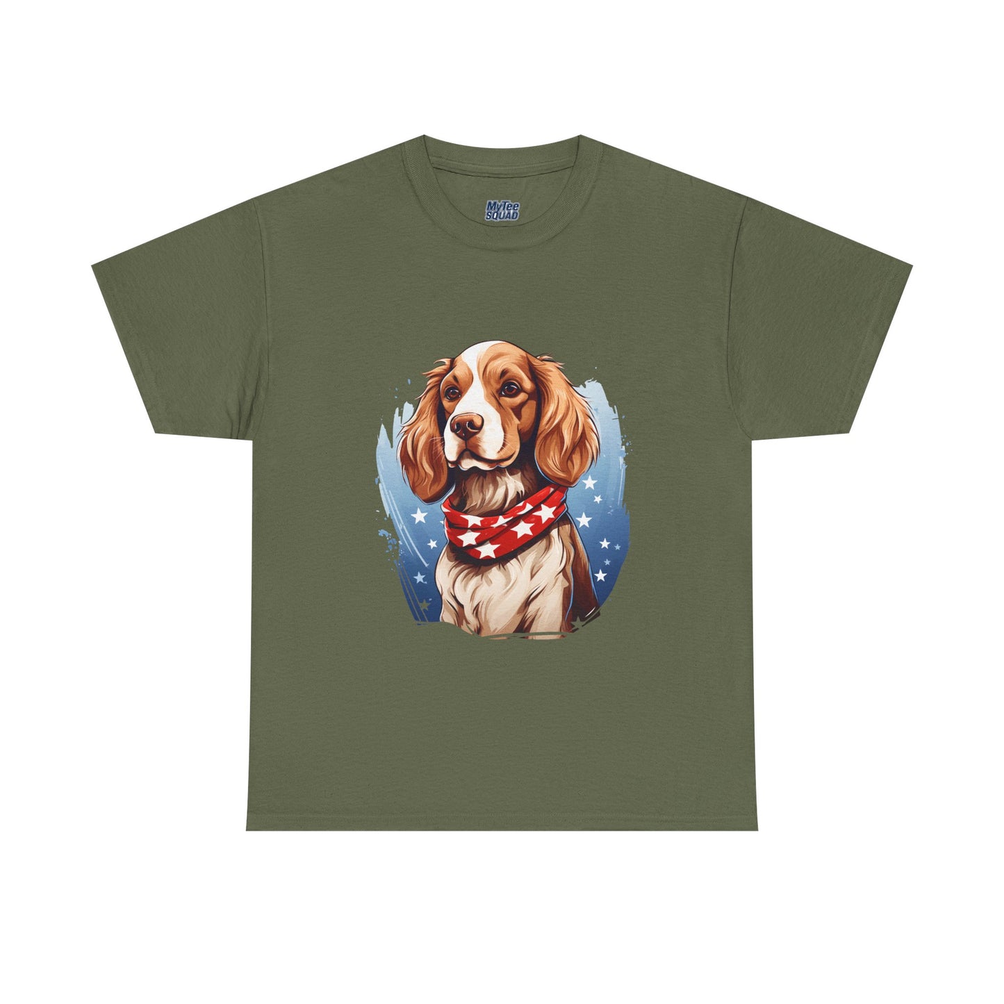 Patriotic Cocker Spaniel Unisex T-Shirt