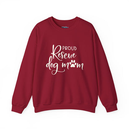 Proud Rescue Dog Mom Sweatshirt | Perfect Gift For Dog Mama