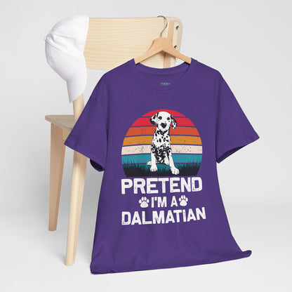 Pretend I'm a Dalmatian Unisex T-Shirt – Spot-On Style for Dog Lovers