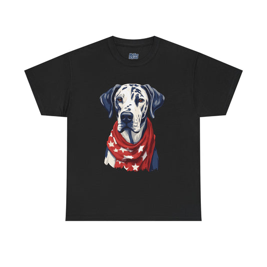 Patriotic Great Dane Unisex T-Shirt