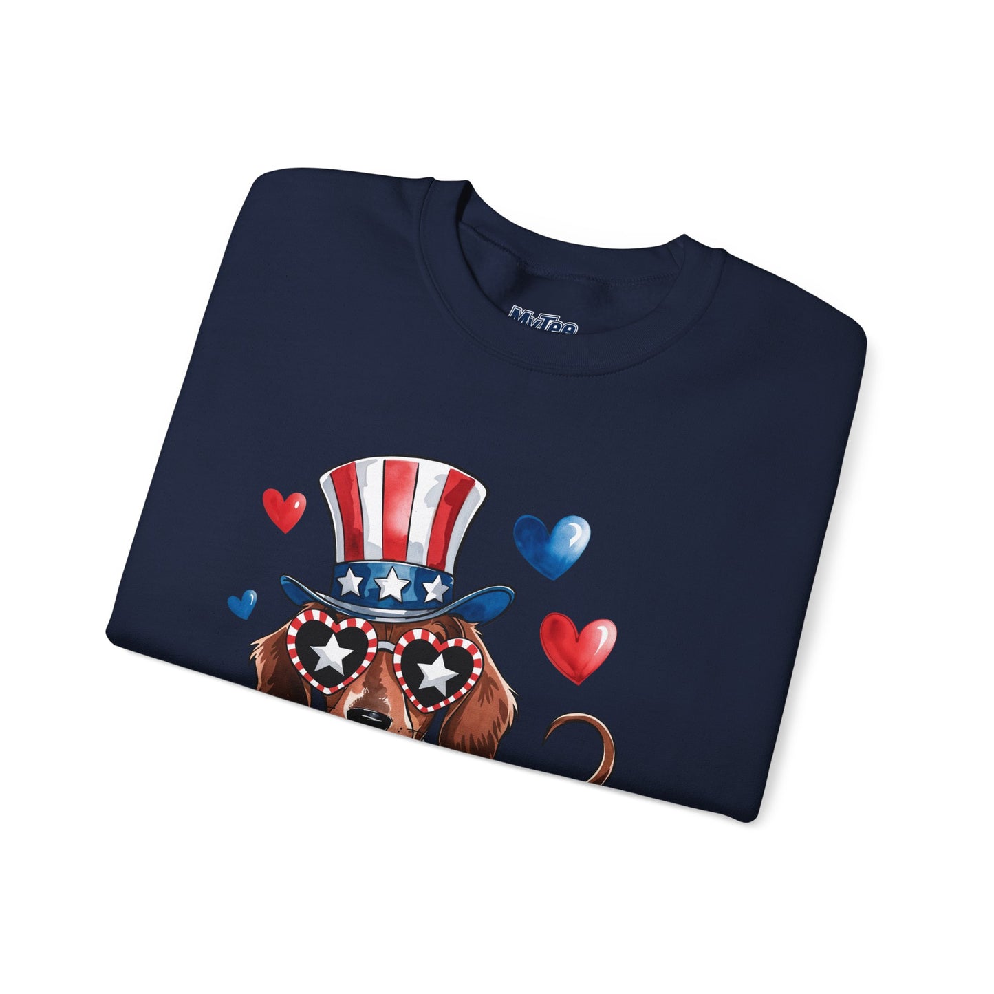 Patriotic Dachshund Dog Unisex Sweatshirt