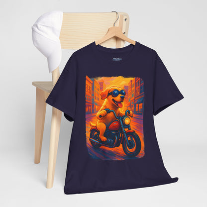 Cool Dog Biker Labrador Retriever Unisex T-Shirts