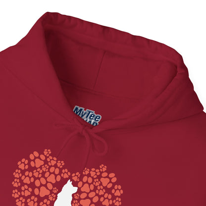 Heart Of A Cat – Minimalist Pet Lover Hoodie