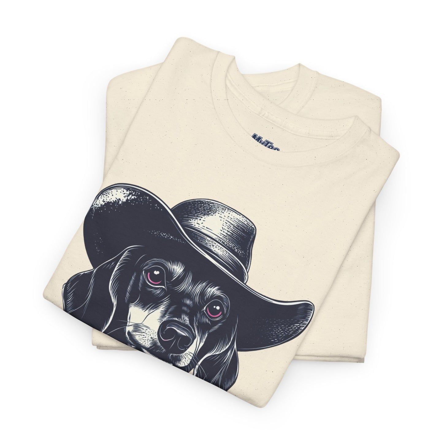 Dachshund Cowgirl Vibes T-Shirt – Pink Bandana Pup Shirt