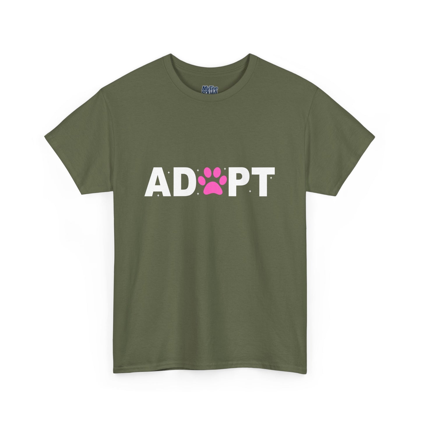 Adopt Unisex T-Shirt – Love In Every Paw Print