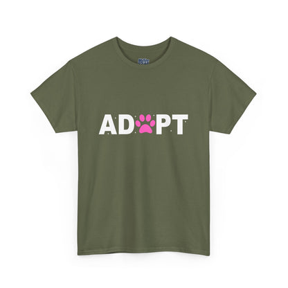Adopt Unisex T-Shirt – Love In Every Paw Print