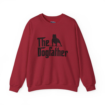 The Dogfather Crewneck Sweatshirt | Cozy Dog Dad Gift