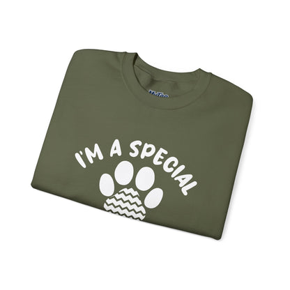 I’m A Special Kind Of Special Crewneck Sweatshirt – Dog Person Energy