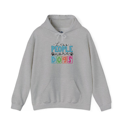 Less People More Dogs Unisex Hoodie, Gifts For Pet Owners