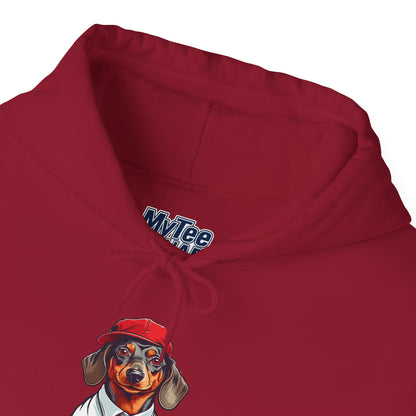 Dachshund Casual Boss Unisex Hoodie