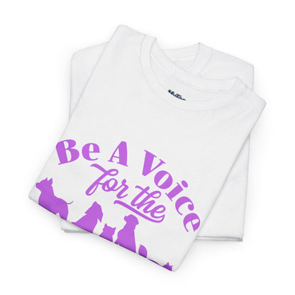 Be A Voice For The Voiceless Unisex T-Shirt | Empowering Animal Rescue Tee