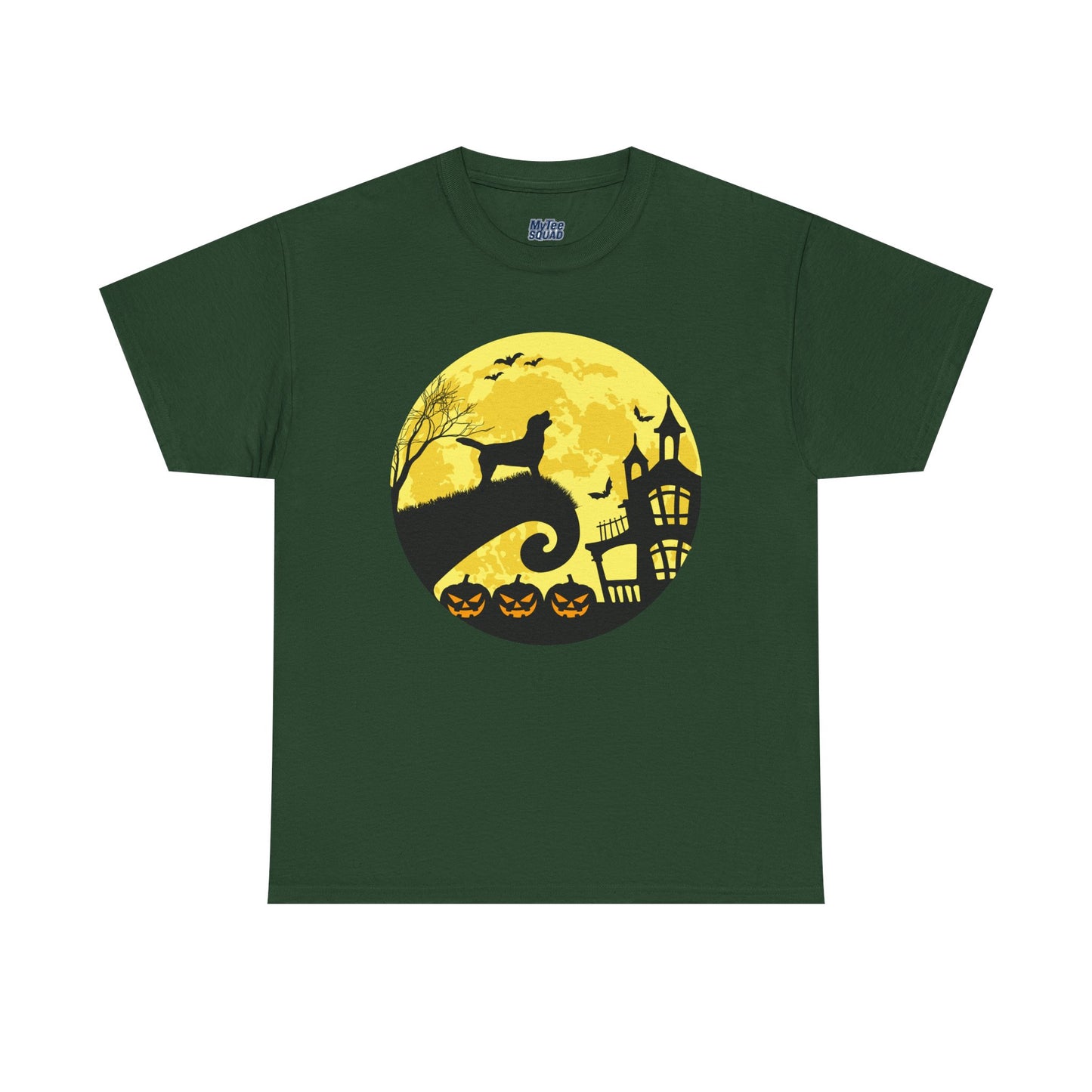 Halloween Moonlight Labrador Retriever Unisex T-Shirts