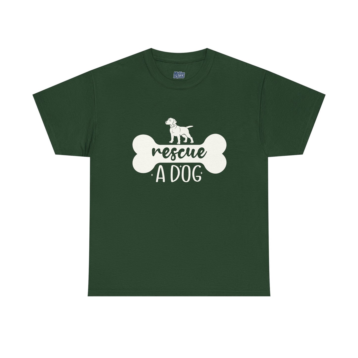 Rescue a Dog Unisex Cotton T-shirt | Dog Lover
