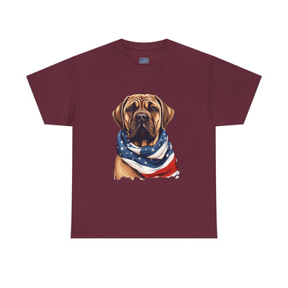 Patriotic Mastiff Unisex T-Shirt