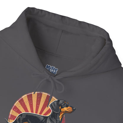 Dachshund Alpha Energy Hoodie – Mighty Pup, Cozy Fit
