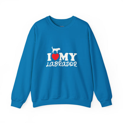 I Love My Labrador Unisex Sweatshirts | Show Your Dog Love in Style