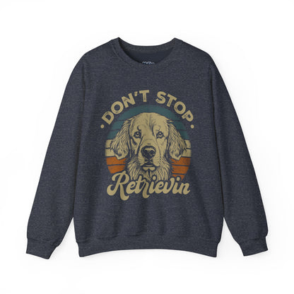 Don't Stop Golden Retrievin' Dog Lovers Unisex Sweatshirt
