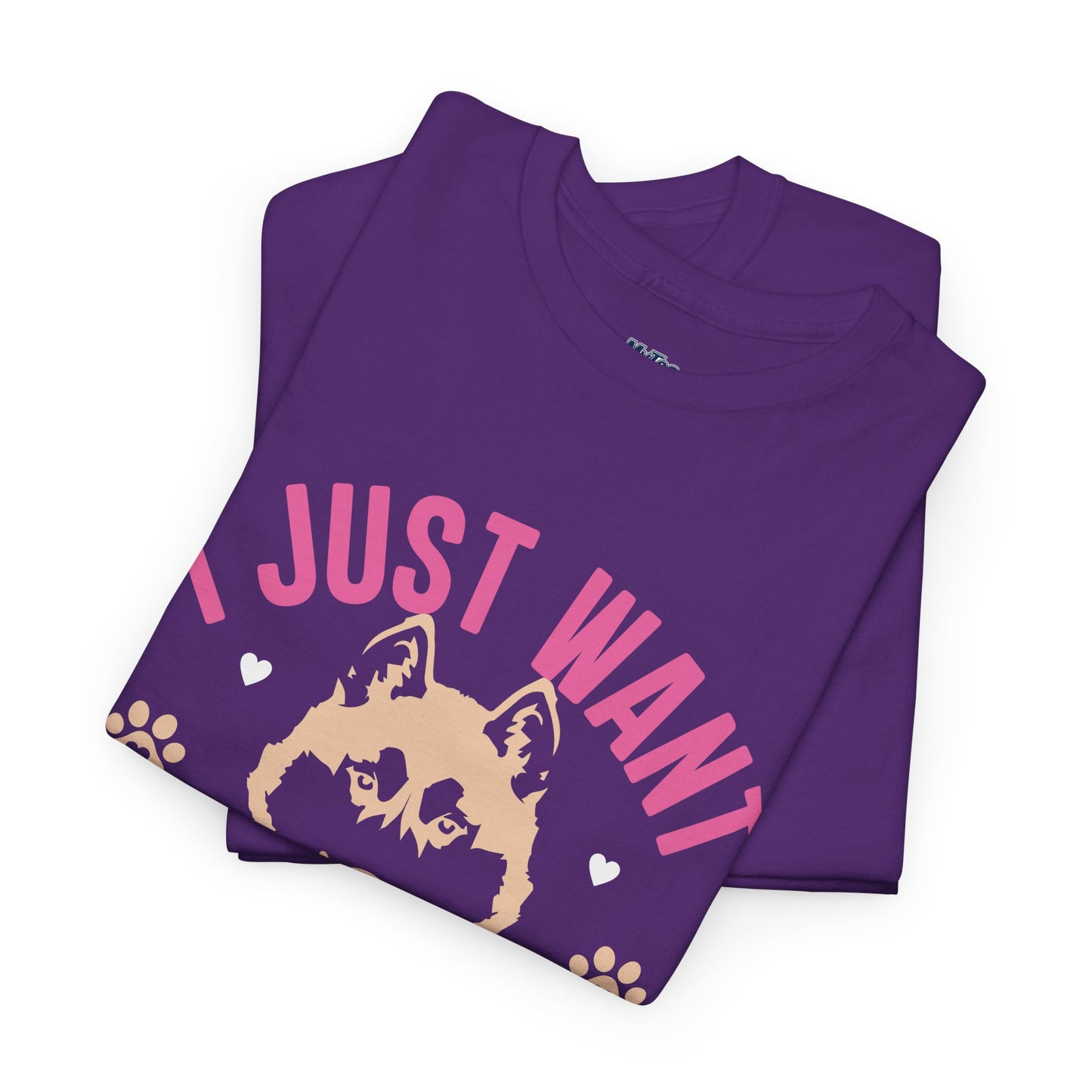 I Just Want All The Dogs Unisex T-Shirts For Dog Lover