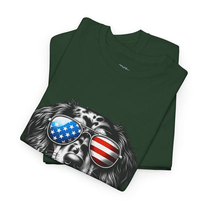 Patriotic Dachshund with Sunglasses Unisex T-Shirt