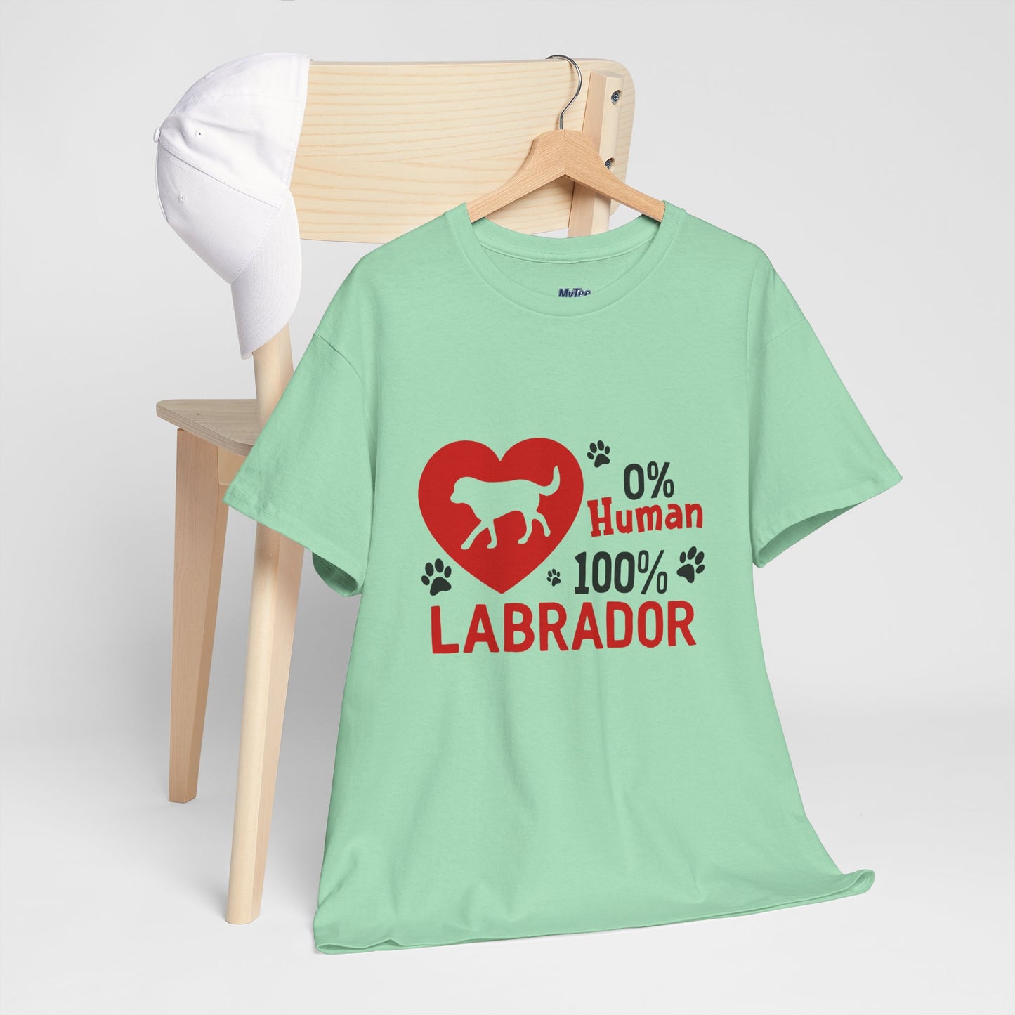 0 % Human, 100% Labrador Unisex T-Shirts