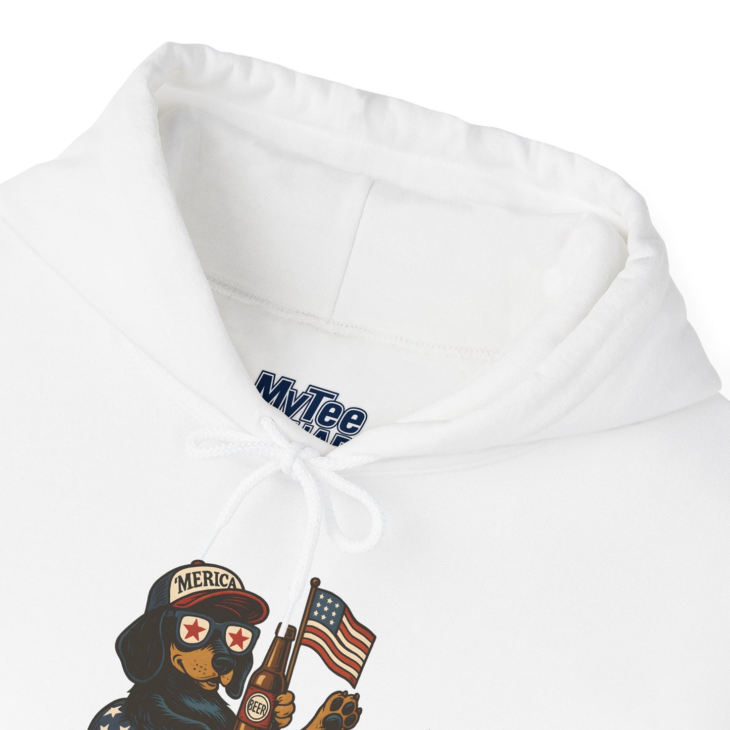 Patriotic Dachshund America Unisex Hoodie